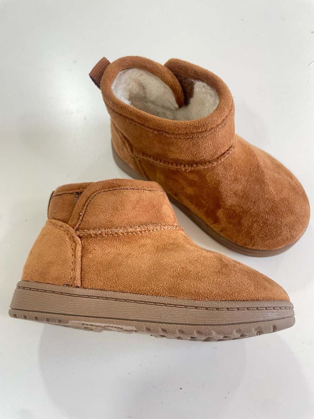 Jumping Beans Nala Toddler Girls Ankle Boots Chestnut